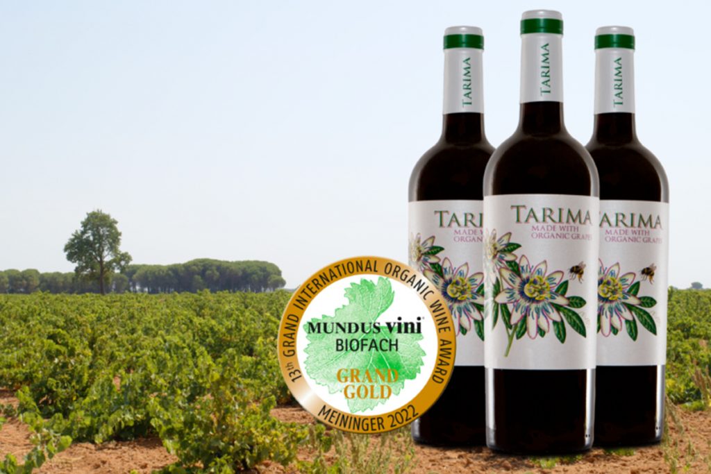 Tarima Orgánico Mejor Vino Tinto Ecológico de España y único Gran