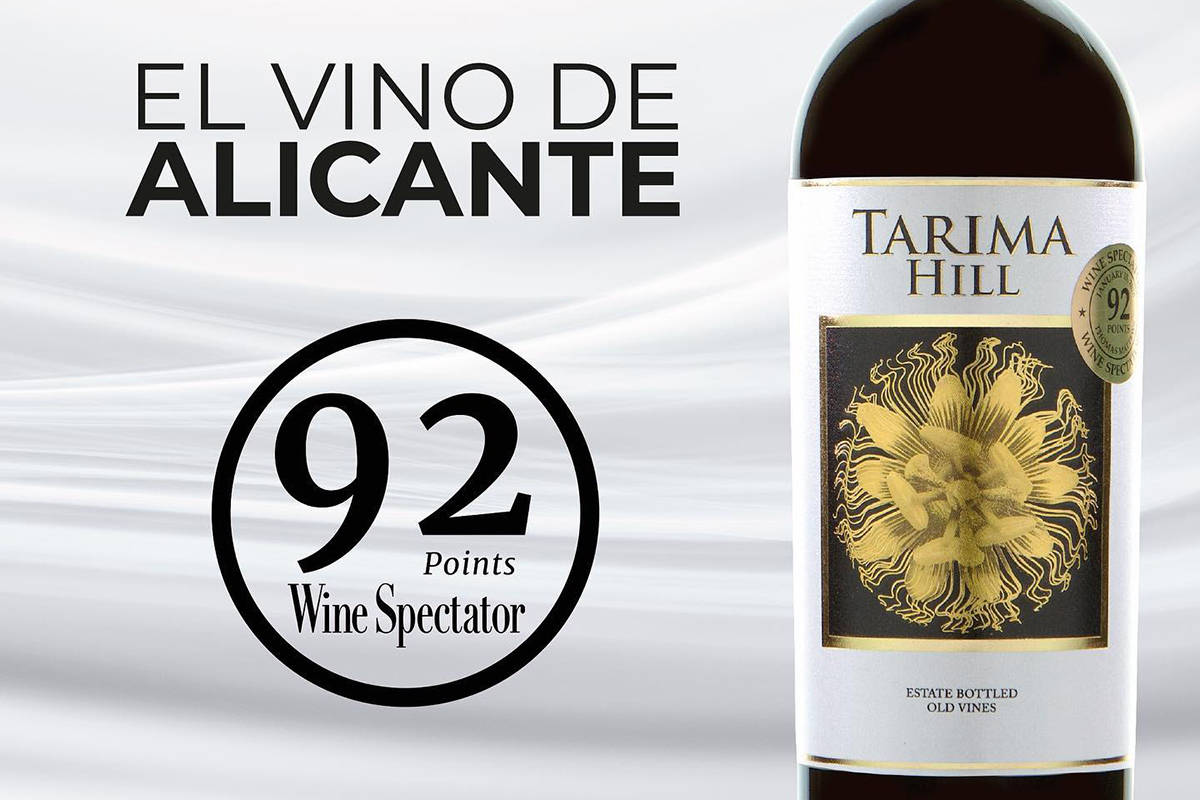 Tarima Hill, el vino de Alicante más premiado por Wine Spectator desde 2010  «