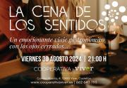 “La Cena de los Sentidos”, una experiencia gastronómica en la Cooperativa de Viver