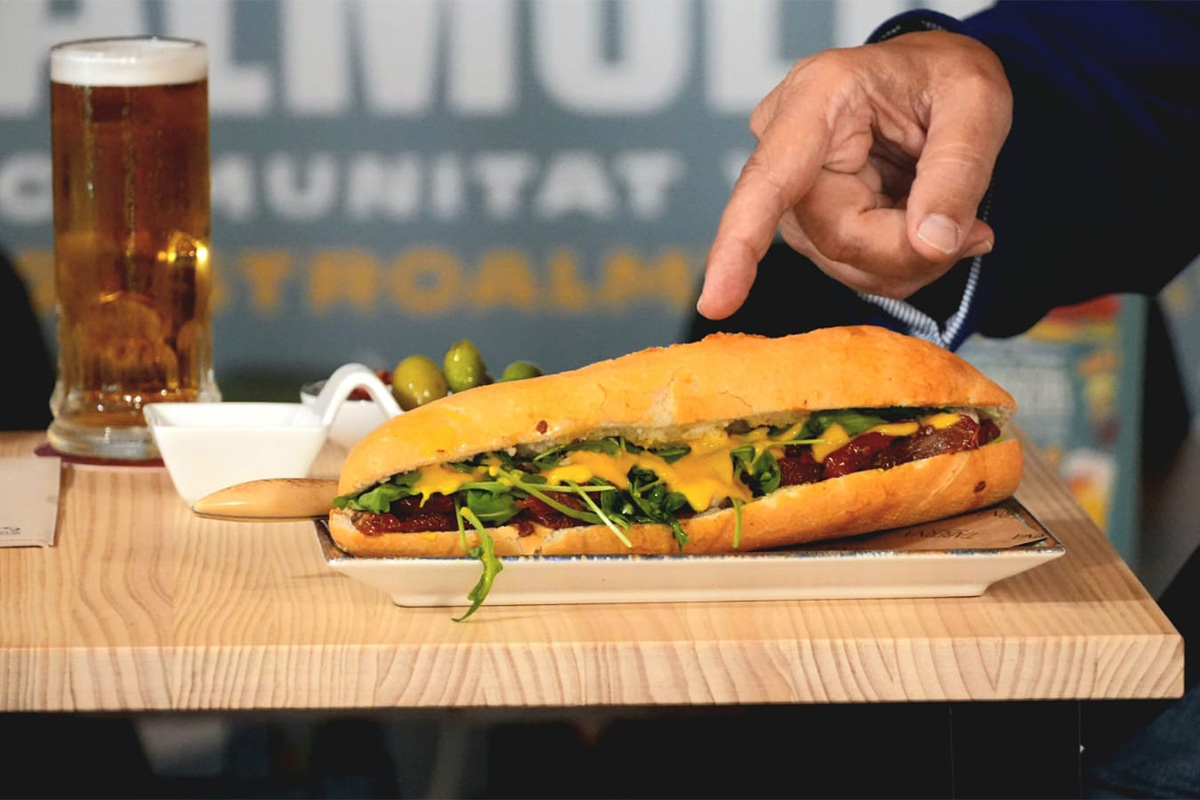 Propuesta de almuerzo de la Taberna Gourmet La Casota de Paiporta.