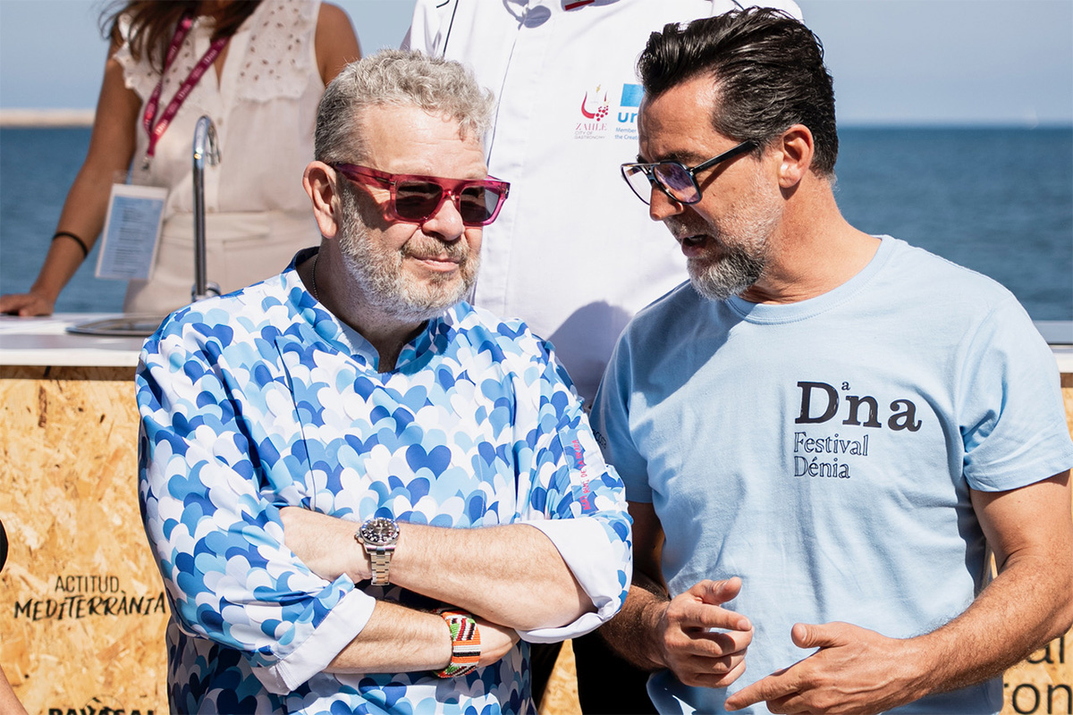 Alberto Chicote y Quique Dacosta.