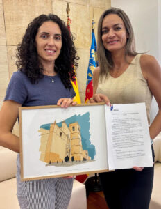 Felicia Aracil y María Miñano.